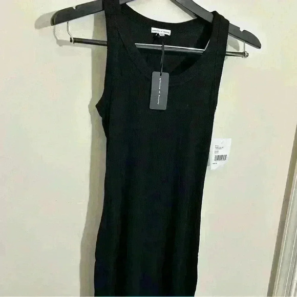 NWT Articles Of Society Luke Tank Dress Black Ribbed Sleeveless Mini Size XS - Picture 4 of 7